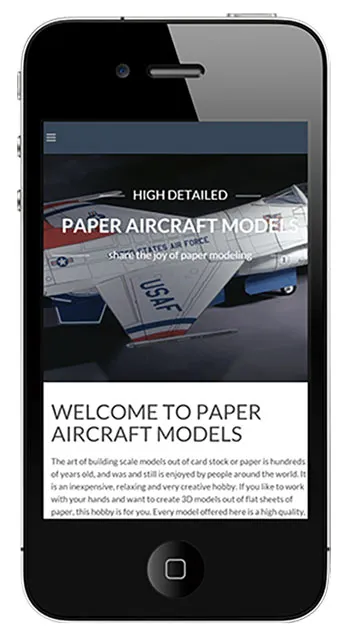 Paper Aircraft Models project image 1
